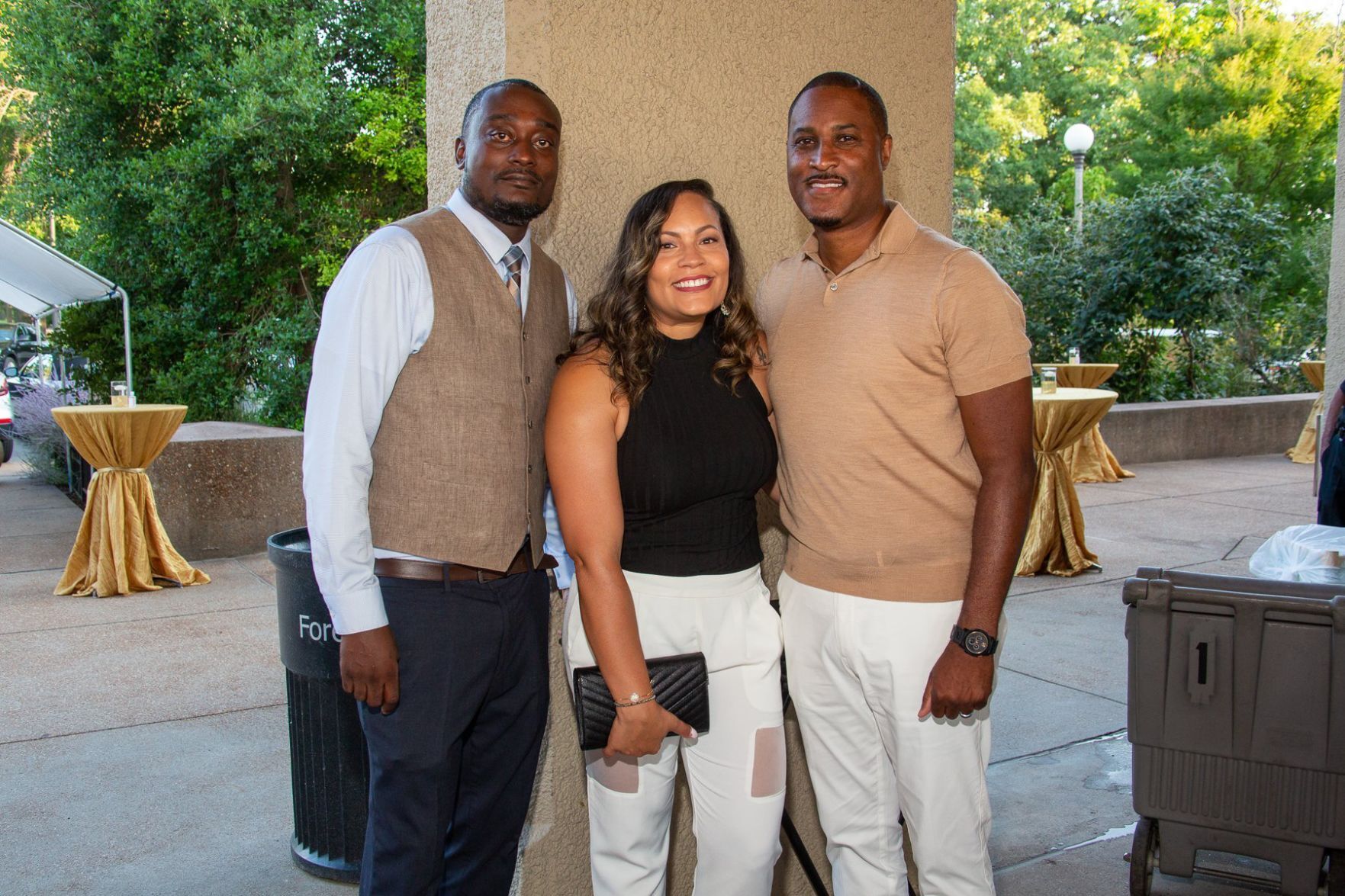 Tydrell Stevens, Taliya and Christopher King
